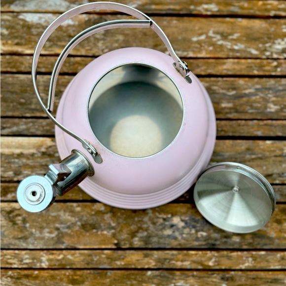 Denmark Tools for Cooks Tea Kettle: Light Pink & Stainless Steel - Picture 6 of 11